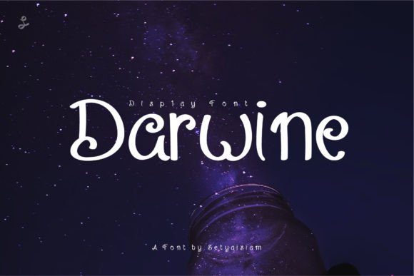 Discovering Darwine: A Font with Character and Charm