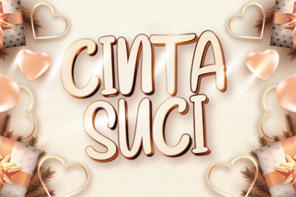 Discovering the Fresh Charm of the Cinta Suci Typeface