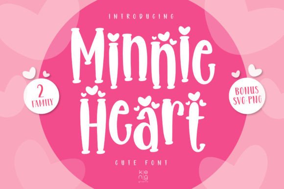 Minnie Heart: The Display Font with a Punch