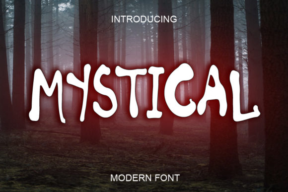 Mystical Font: Unleashing Dramatic and Creepy Typography
