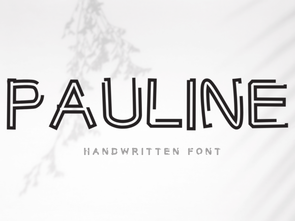Pauline: A Versatile Display Font for Modern Creators