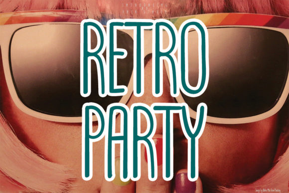 Retro Party: The Bouncy Display Font for Modern Designers
