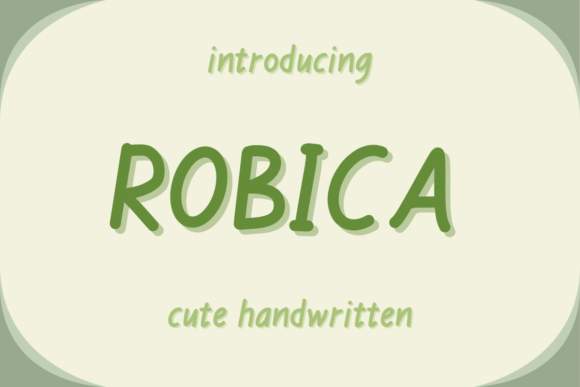 Unveiling Robica: The Quirky Display Font for Bold Designs